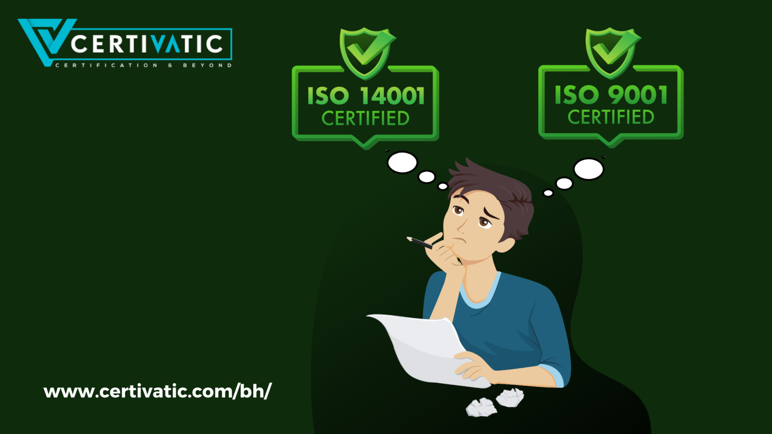 Difference between ISO 9001 and 14001 Certification