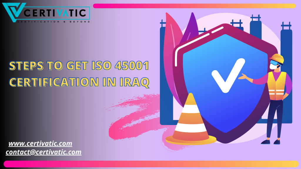 steps to get ISO 45001 Certification in Iraq