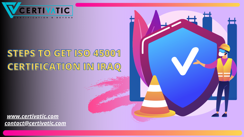 Steps to get ISO 45001 Certification in Iraq