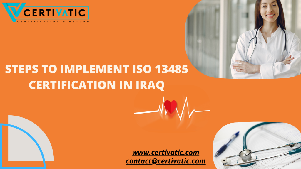steps to implement ISO 13485 certification in Iraq