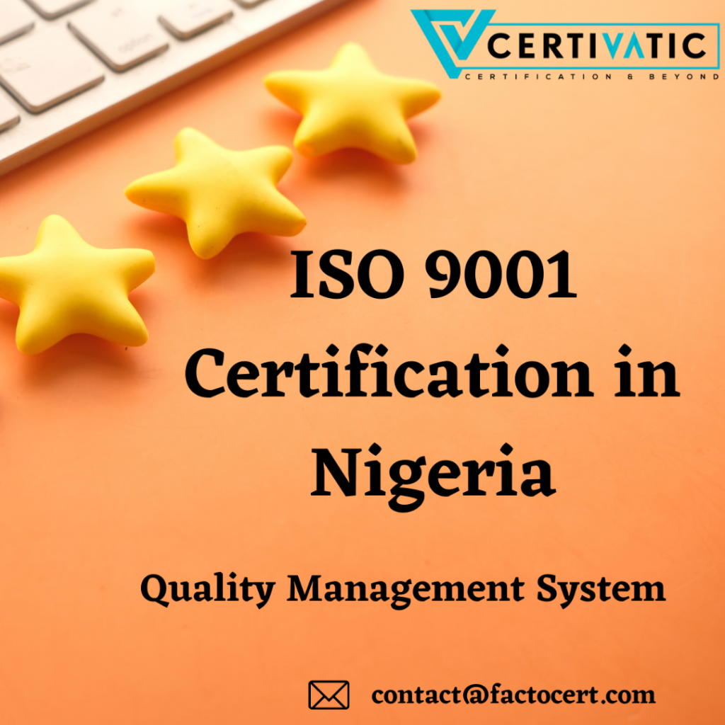 ISO 9001 Cetification in Nigeria