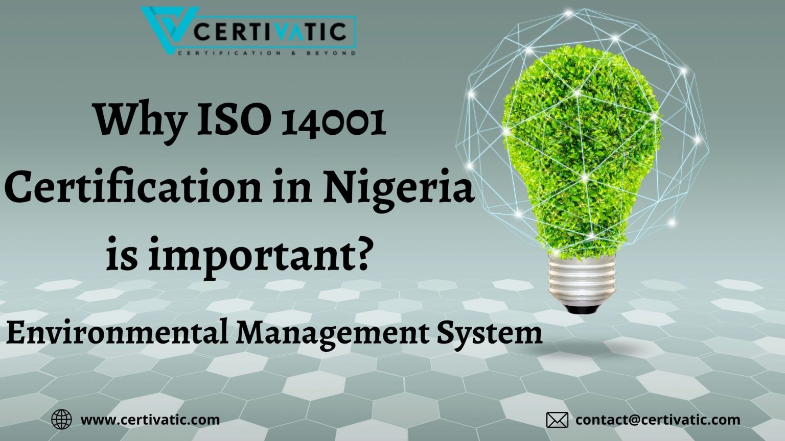 Why ISO 14001 Certification in Nigeria is Important?