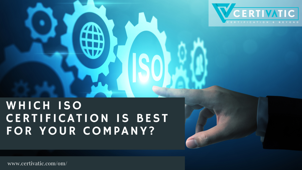 Which iso certification is best for your company