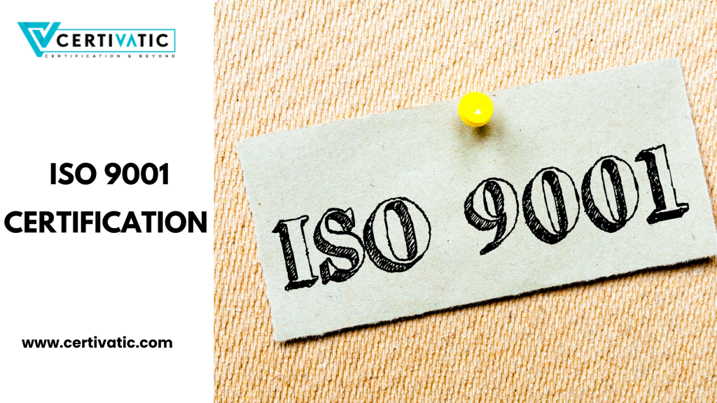 ISO 9001 Certification ISO Certification
