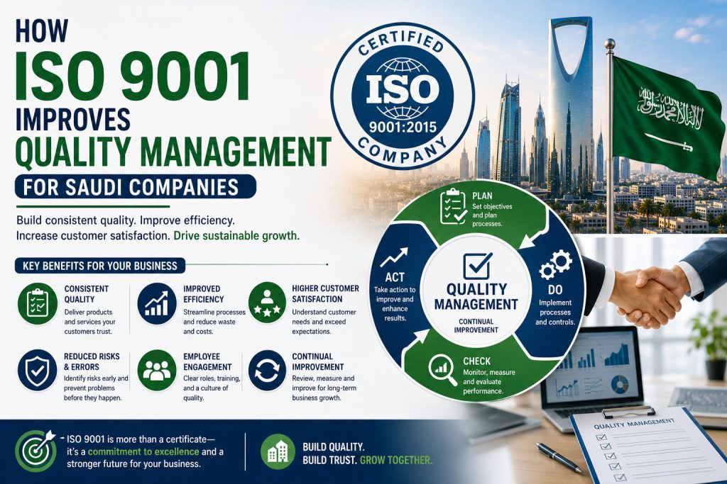 How ISO 9001 improves quality management for Saudi Companies